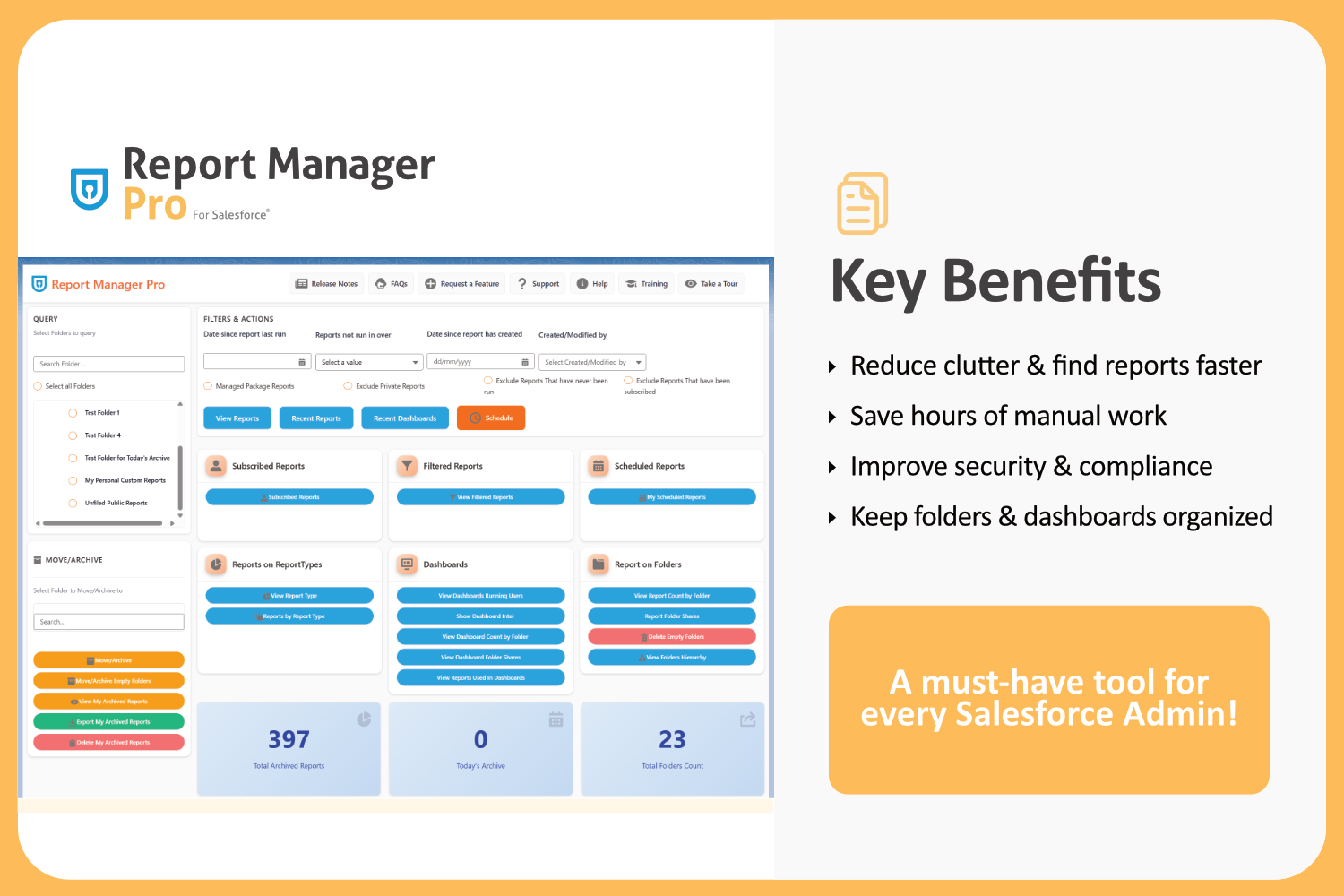 Key benefits
