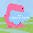 NOT a huge dinosaur LLC logo