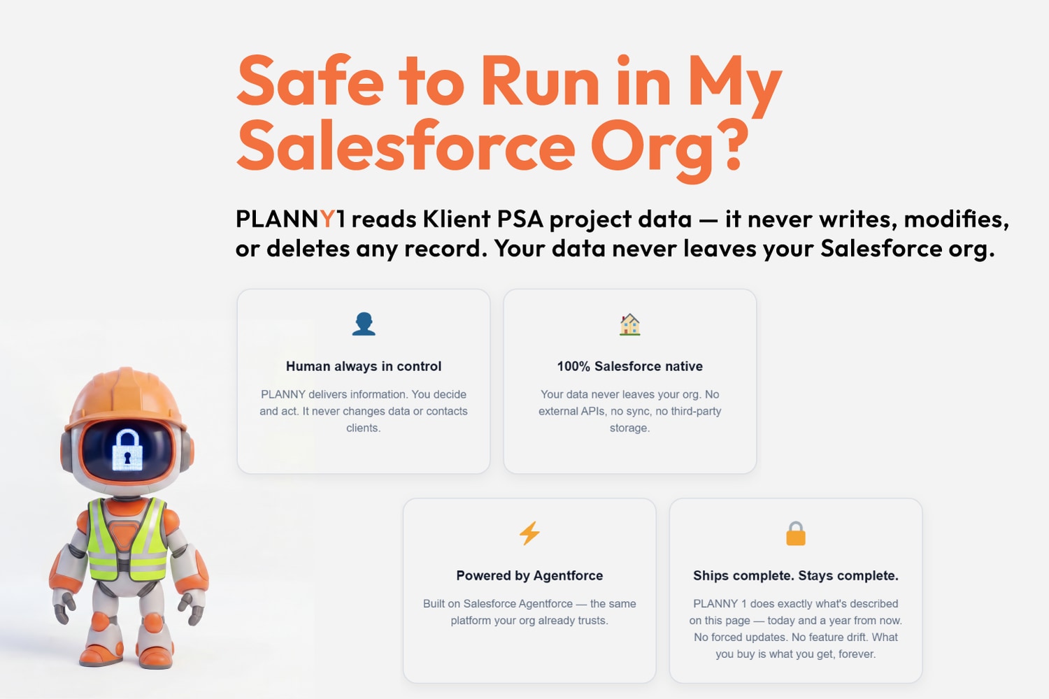 PLANNY1: Agentforce Agent for Project Briefs & Task Updates | Salesforce AgentExchange screenshot 12