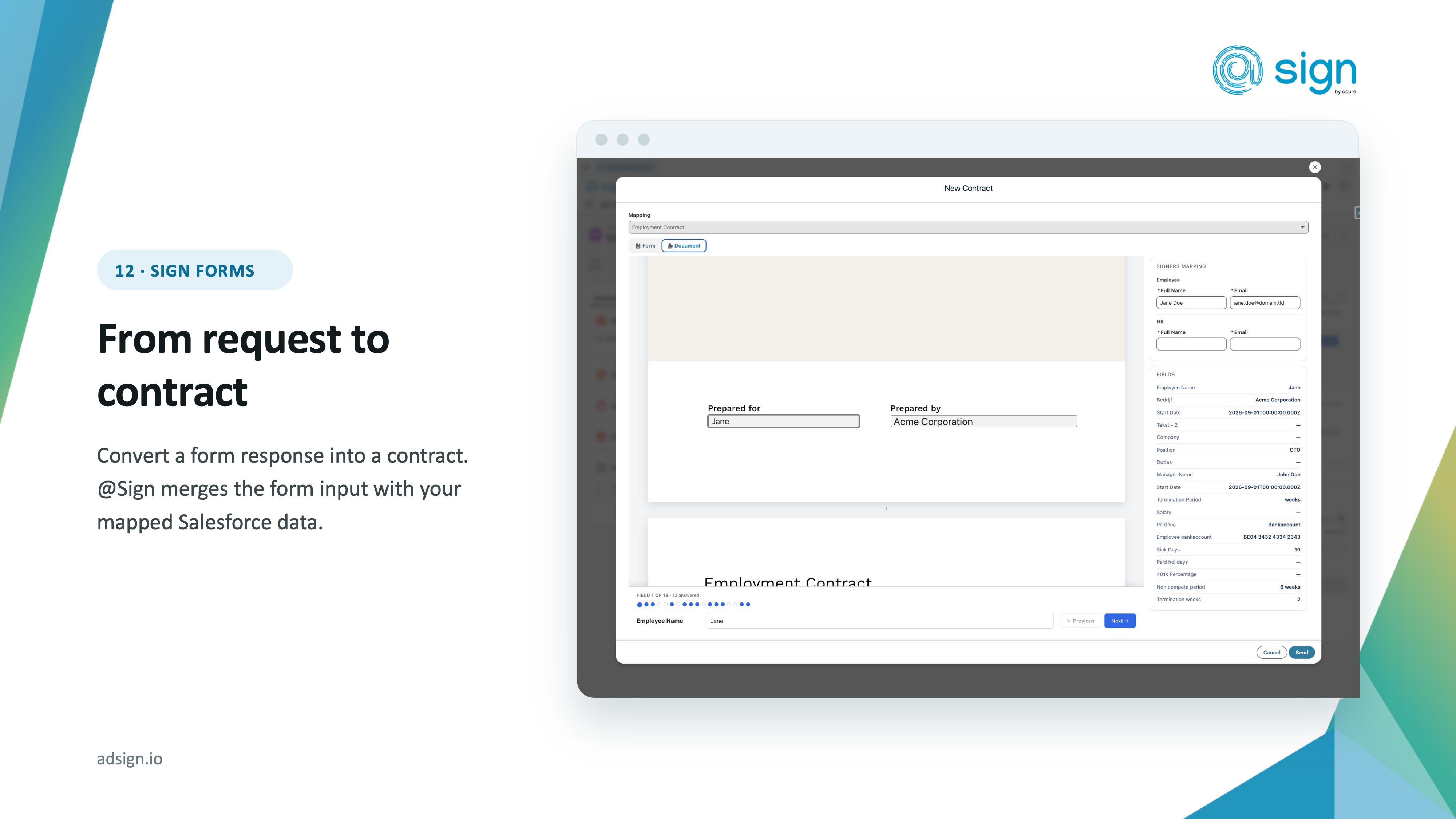 Zoho Sign E-Signatures, Document Generation & Forms for Salesforce | Salesforce AgentExchange screenshot 19