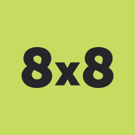 8x8, Inc. logo