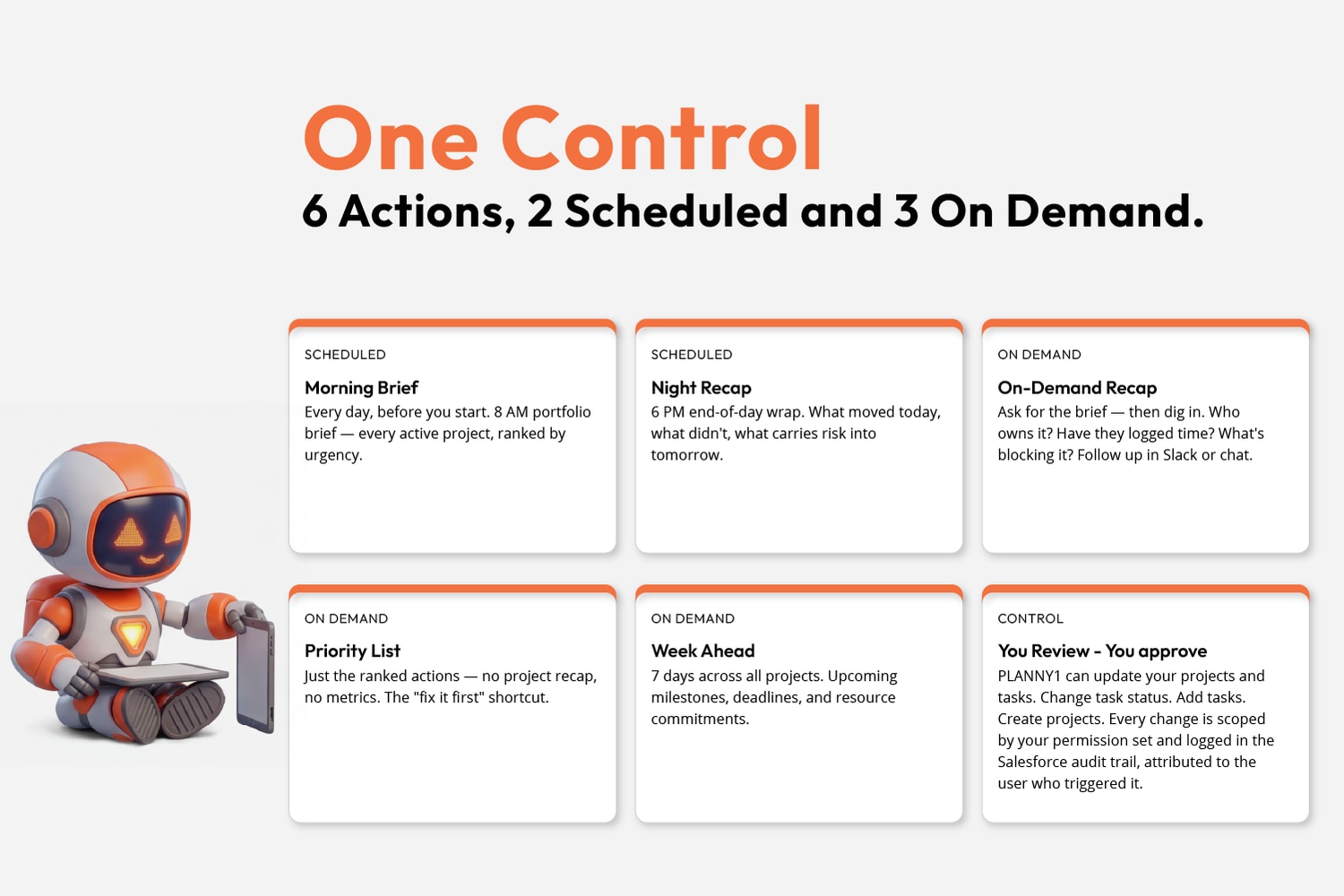 PLANNY1: Agentforce Agent for Project Briefs & Task Updates | Salesforce AgentExchange screenshot 10