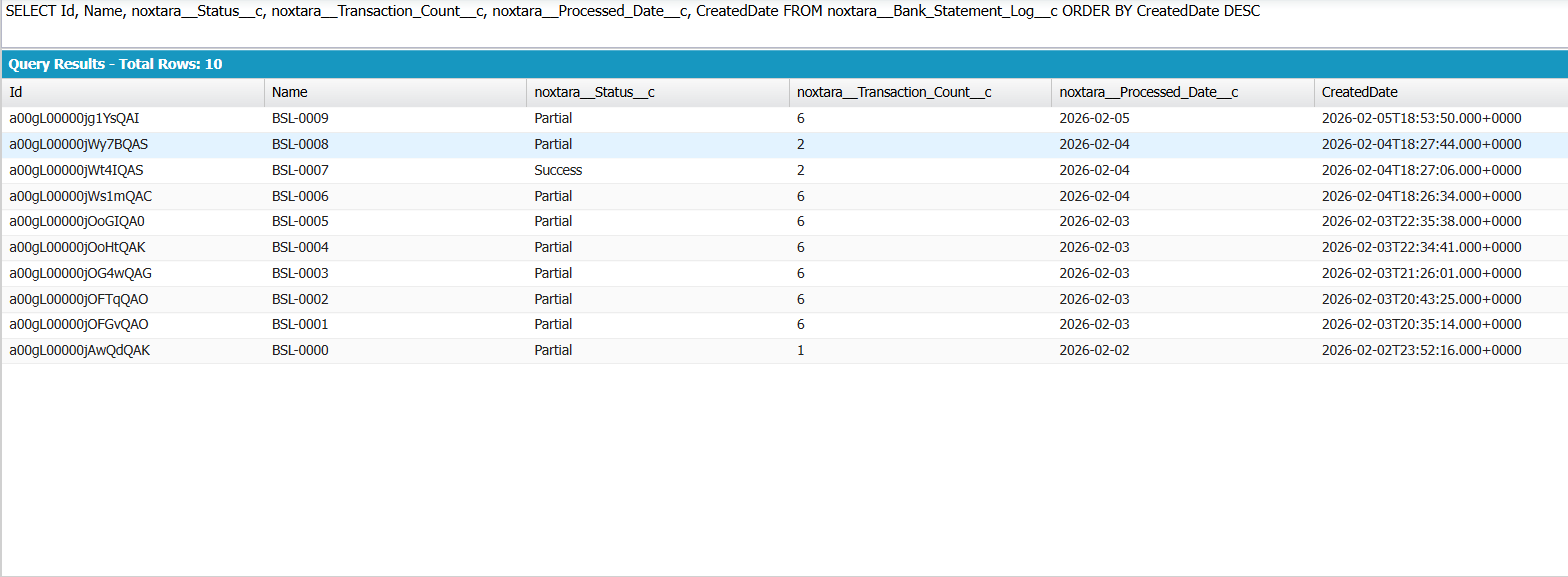 Salesforce ISO 20022 Bank Reconciliation | Agentforce AI Agent Action | camt.053 camt.052 | Salesforce AgentExchange screenshot 5