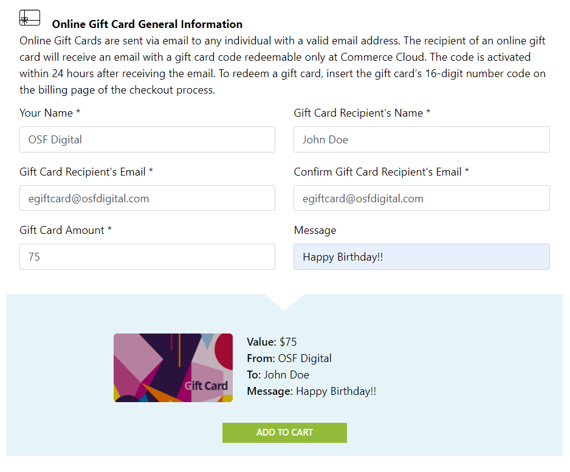 Using Email Templates With Your Gift Card API