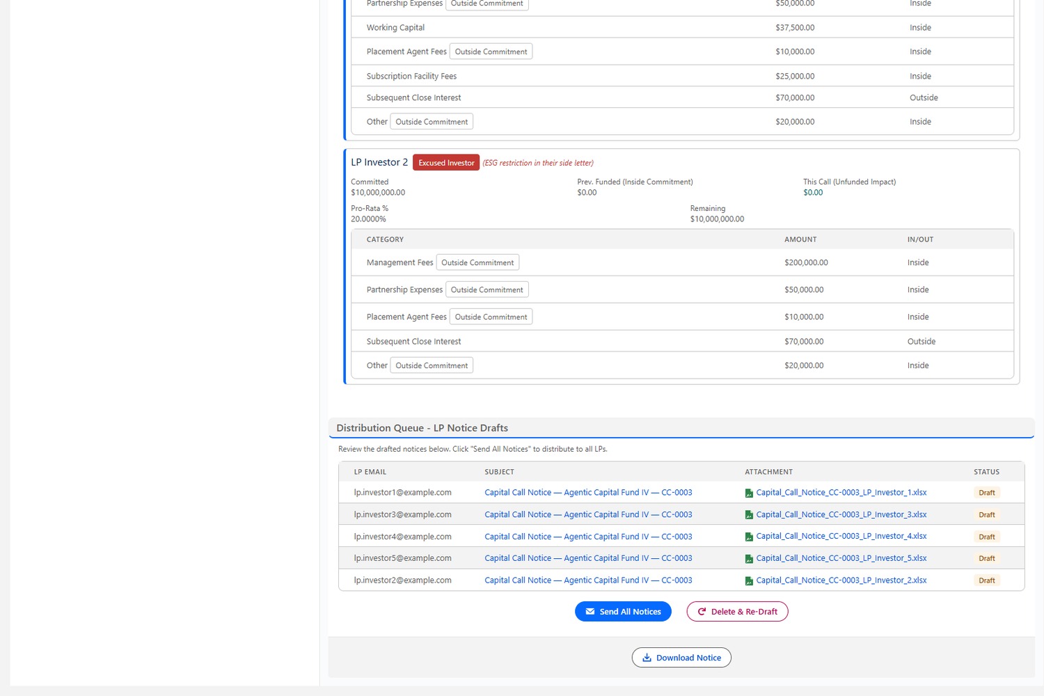 Capital Call Automation for PE & VC | ILPA Compliance | Salesforce AgentExchange screenshot 7