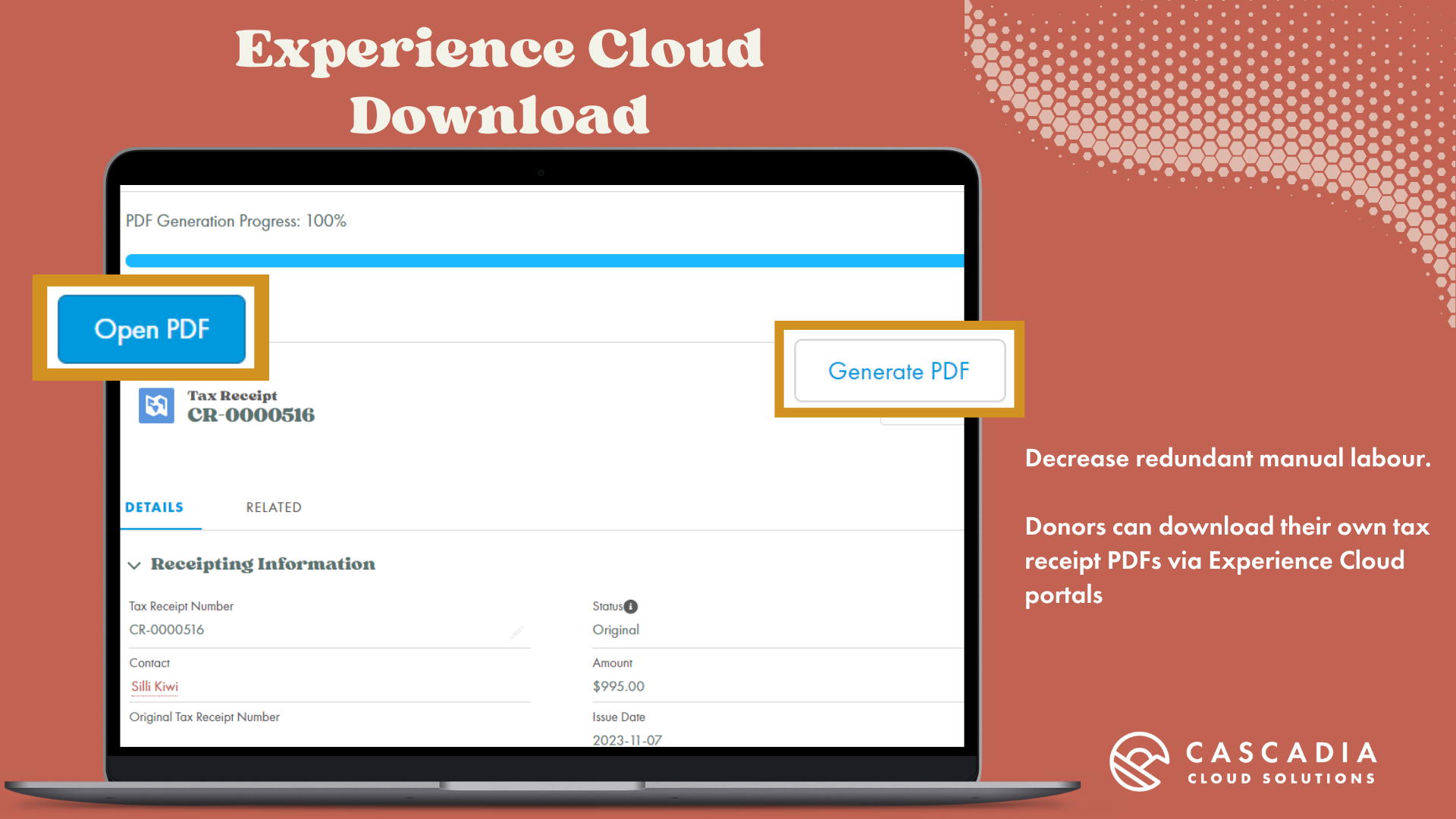 Donation Receipts and Acknowledgements for Nonprofits | Streamlined Tax Compliance | Salesforce AgentExchange screenshot 10