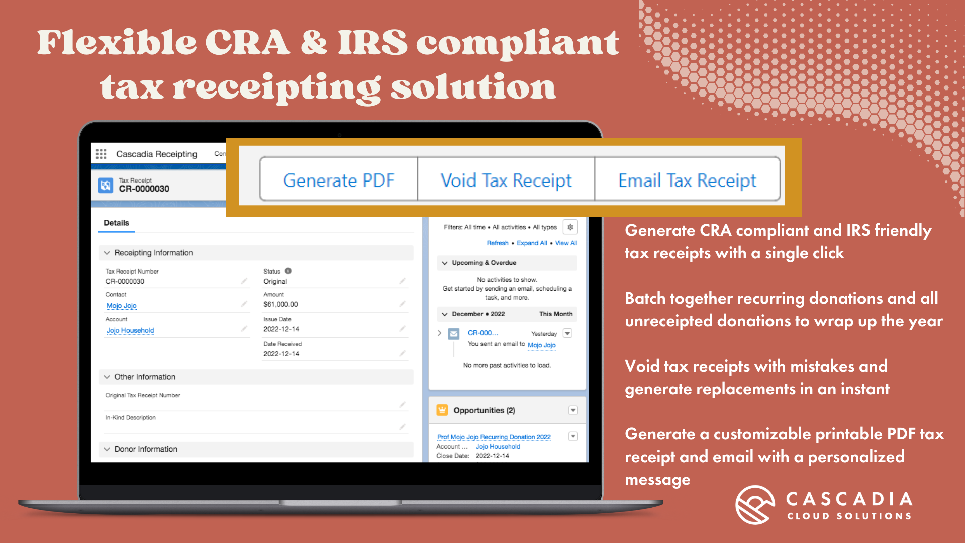 Donation Receipts and Acknowledgements for Nonprofits | Streamlined Tax Compliance | Salesforce AgentExchange screenshot 4