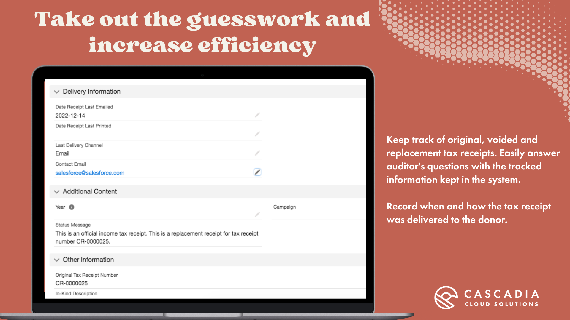 Donation Receipts and Acknowledgements for Nonprofits | Streamlined Tax Compliance | Salesforce AgentExchange screenshot 9