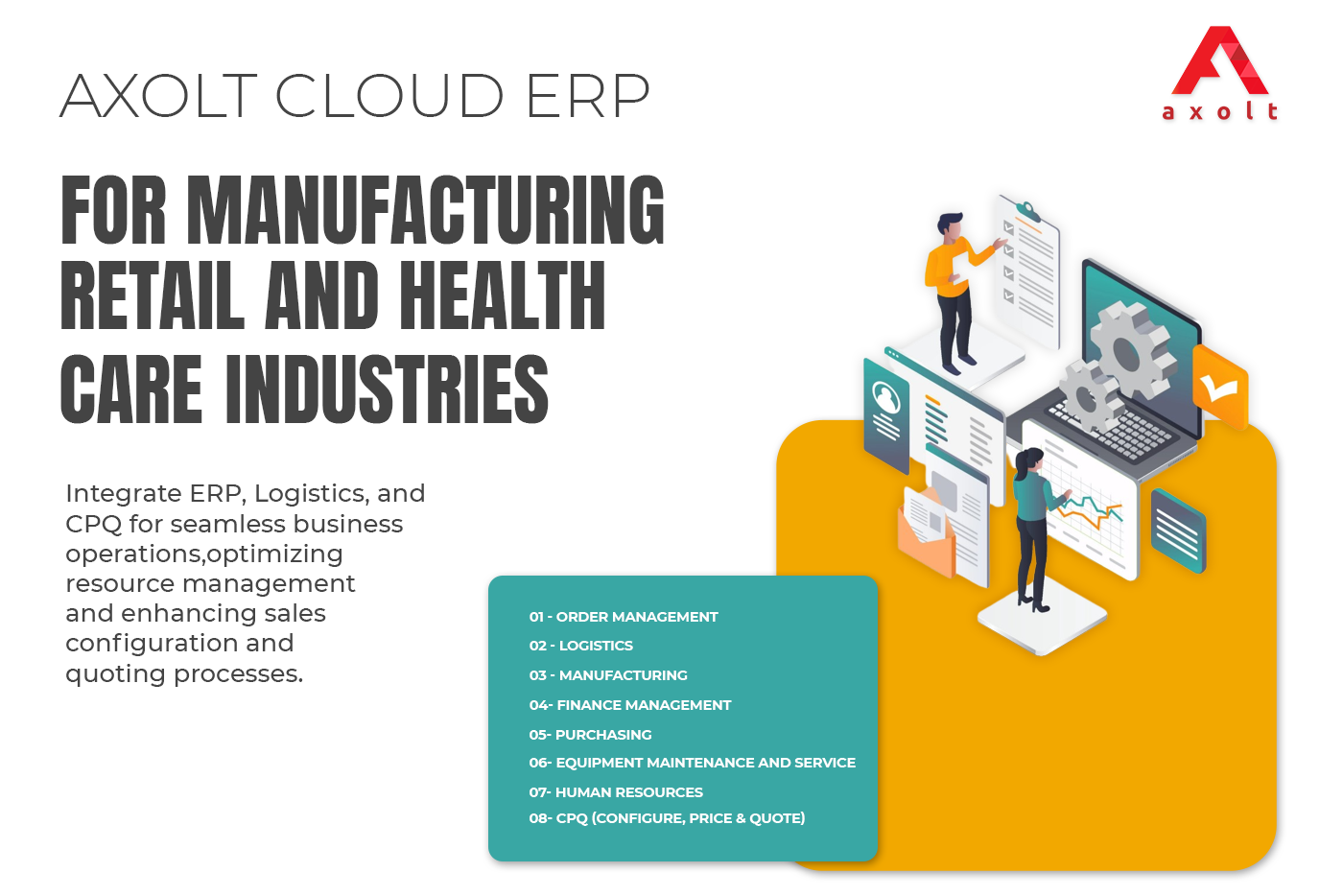 Axolt ERP: Cloud ERP for Finance, Inventory, Manufacturing & Supply Chain on Salesforce