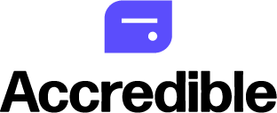 EdInvent Inc. d.b.a. Accredible logo