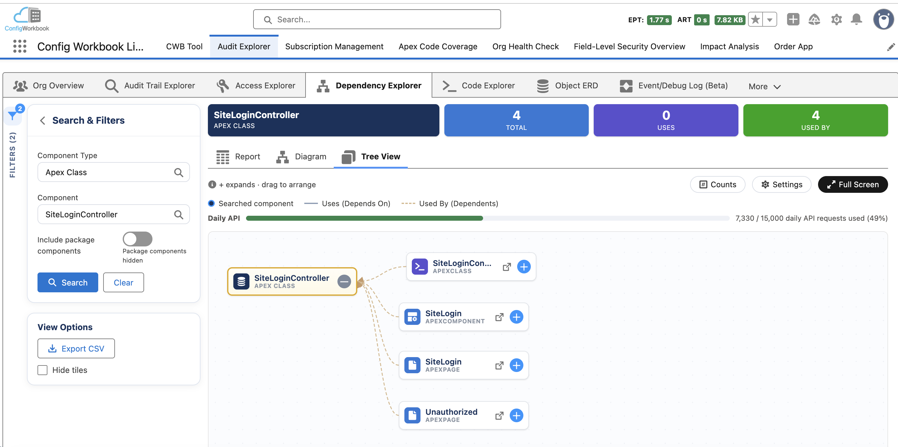 Metadata Explorer & Dependency Viewer, Object ERD, Process/Mind