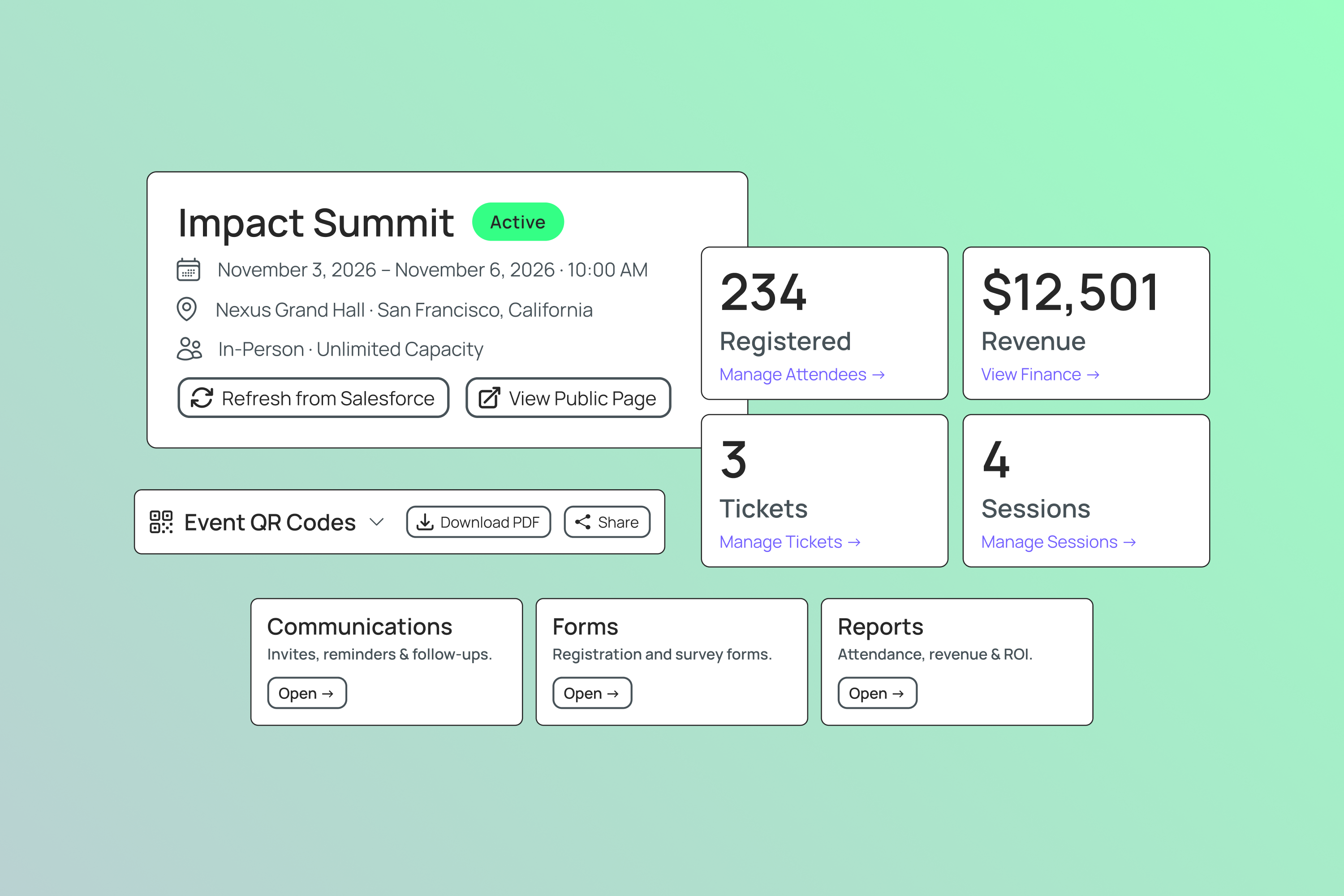 Forge Dashboard