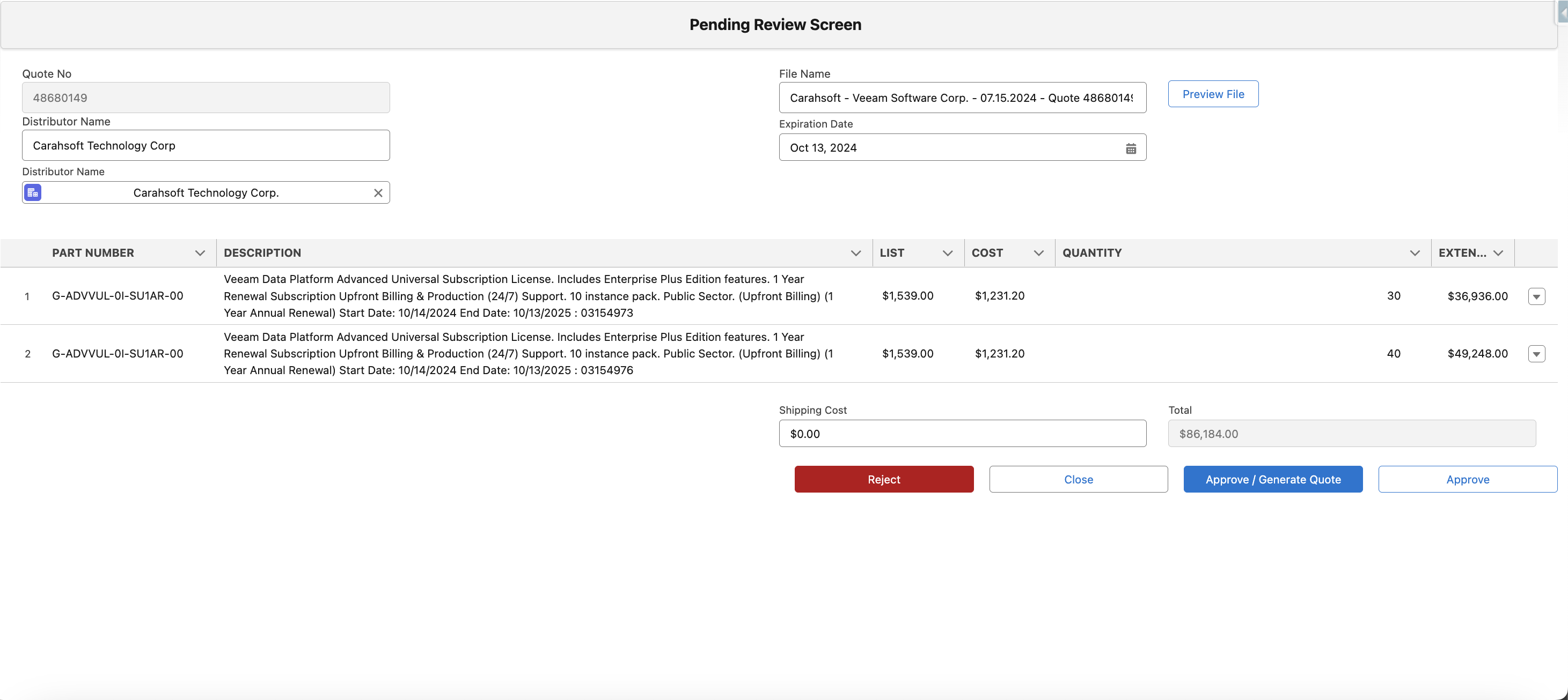 Quote.ly: AI-Powered Quoting & Pricing Platform for VARS and MSPs | Salesforce AgentExchange screenshot 4