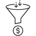 WEIGHTED SALES PIPELINE  |  Tableau Accelerator for Sales icon