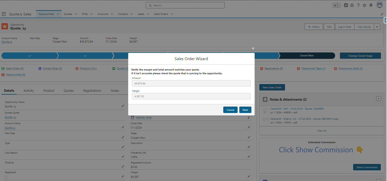 Quote.ly: AI-Powered Quoting & Pricing Platform for VARS and MSPs | Salesforce AgentExchange screenshot 7