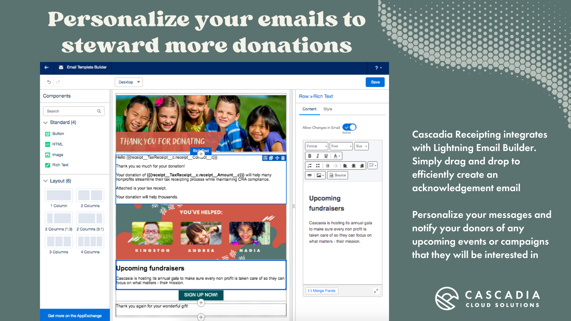 Donation Receipts and Acknowledgements for Nonprofits | Streamlined Tax Compliance | Salesforce AgentExchange screenshot 5