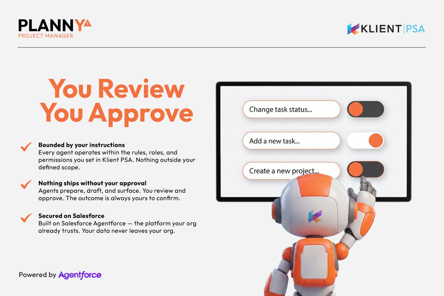 PLANNY1: Agentforce Agent for Project Briefs & Task Updates | Salesforce AgentExchange screenshot 11