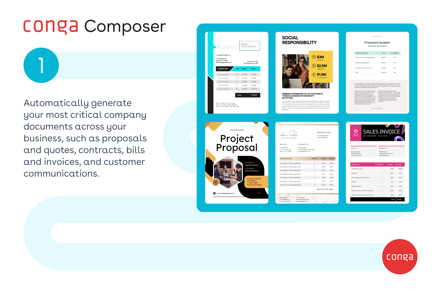Conga Composer Salesforce Connector | Salesforce AppExchange Apps | SalesforceCodex