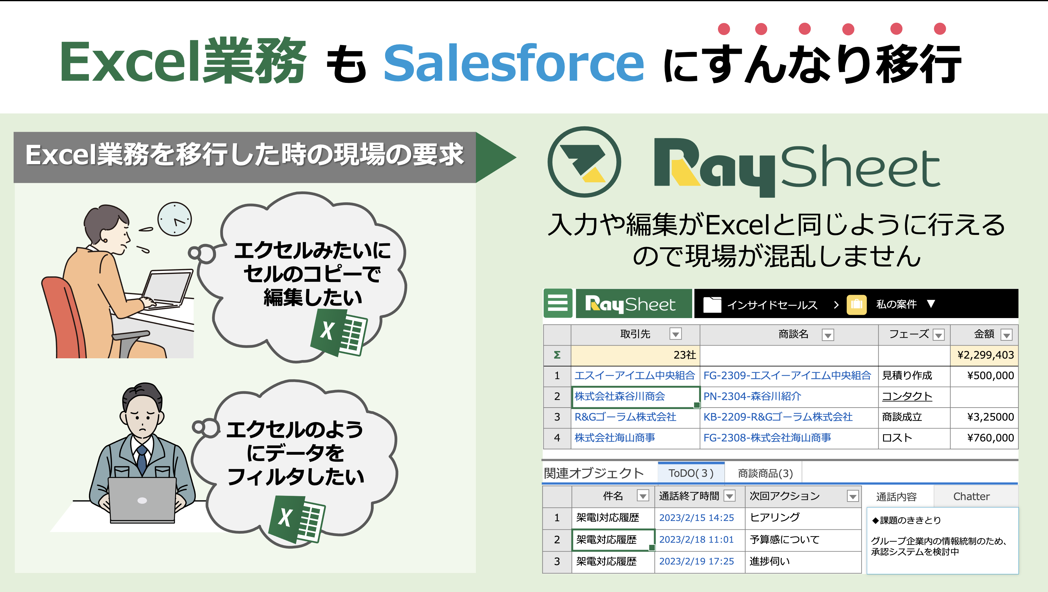 まとめ割あり‼️プー太郎専用ページ RaySheet - Excelのような一覧インターフェースでSalesforceの