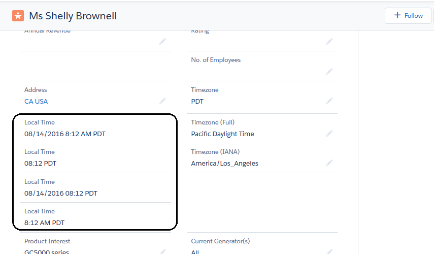 Local Time Easy Access To Global Time Zones Success Software Appexchange