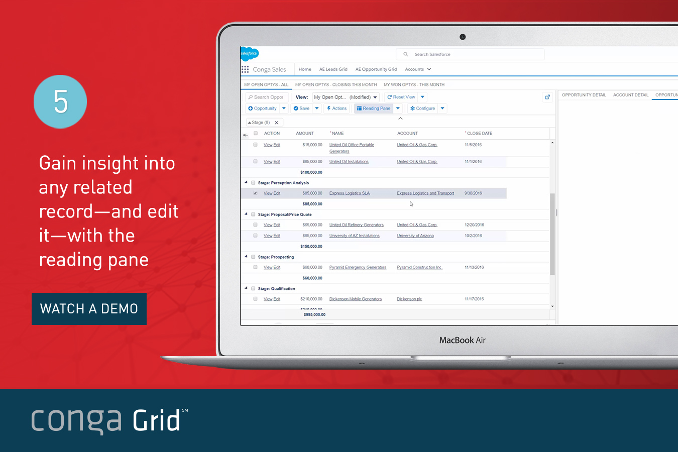 see and edit related records from the same screen