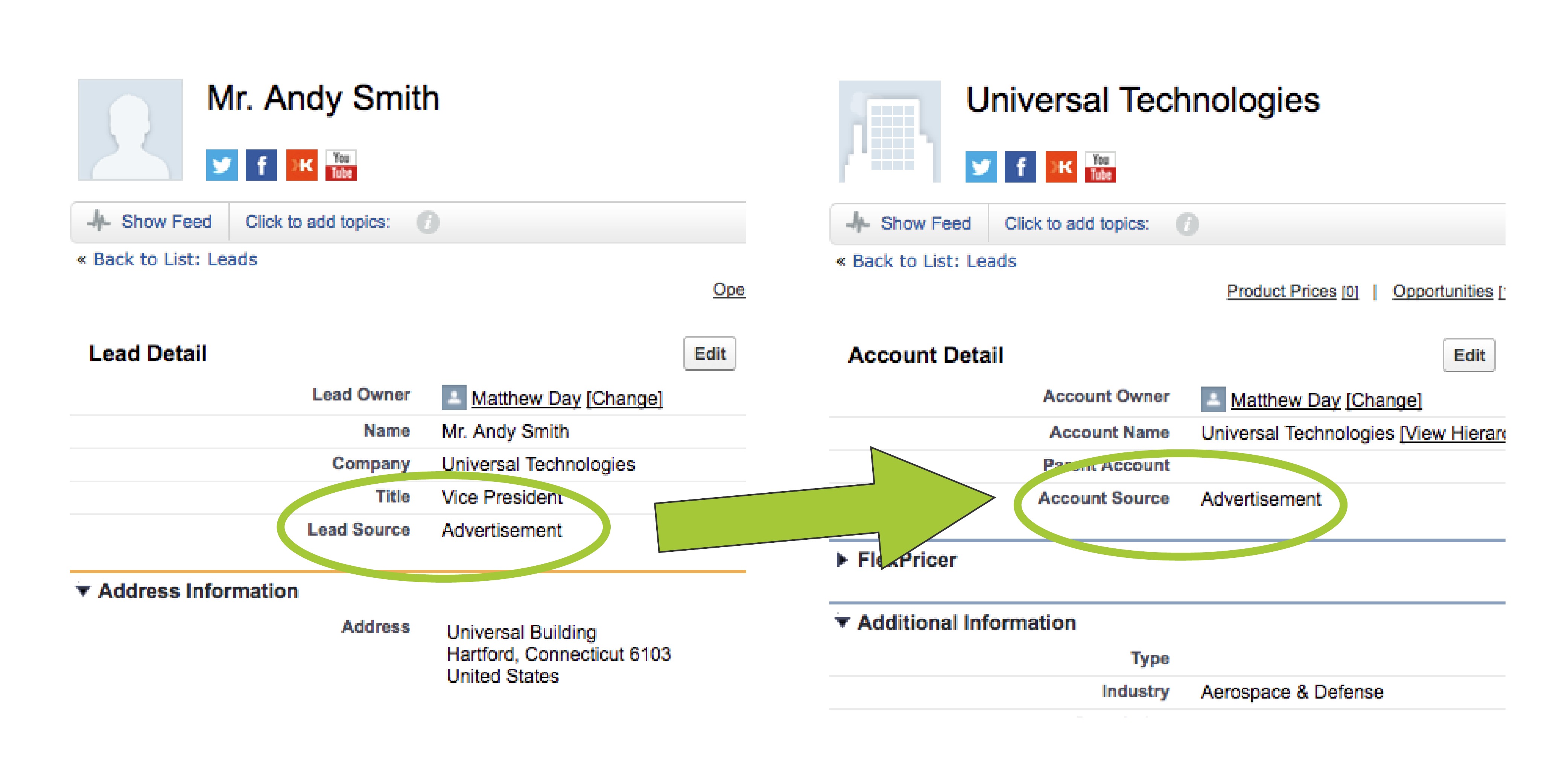 map lead source to account source on lead conversion in classic