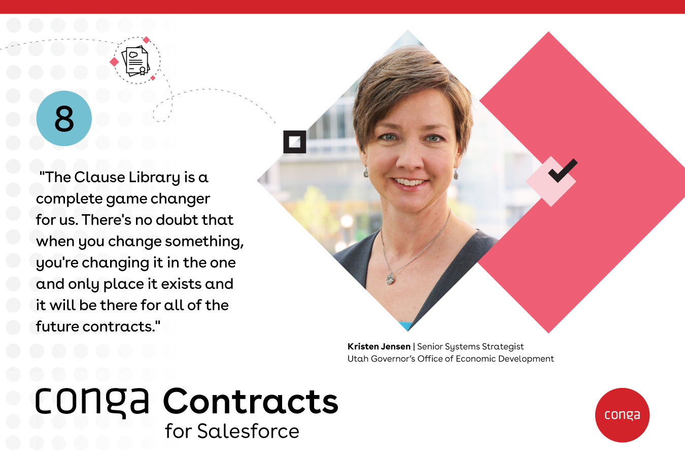 the state of utah cuts contracting time by 75 using conga contracts