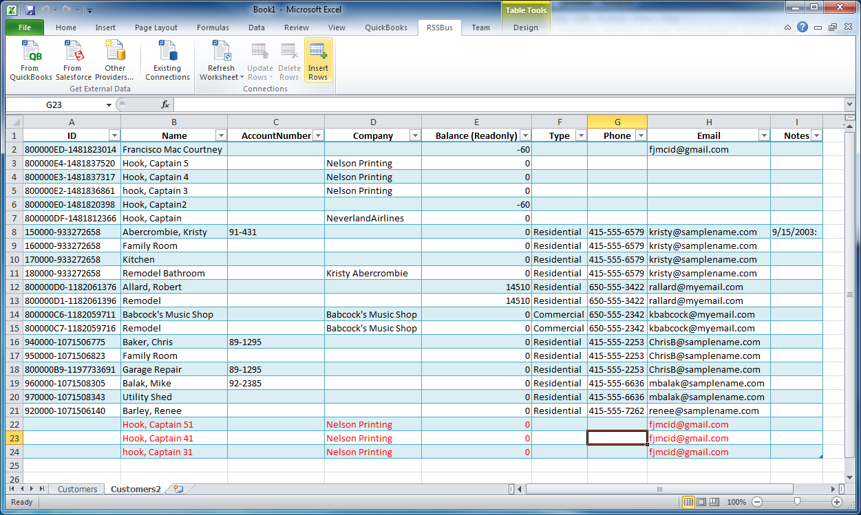 connect from microsoft excel