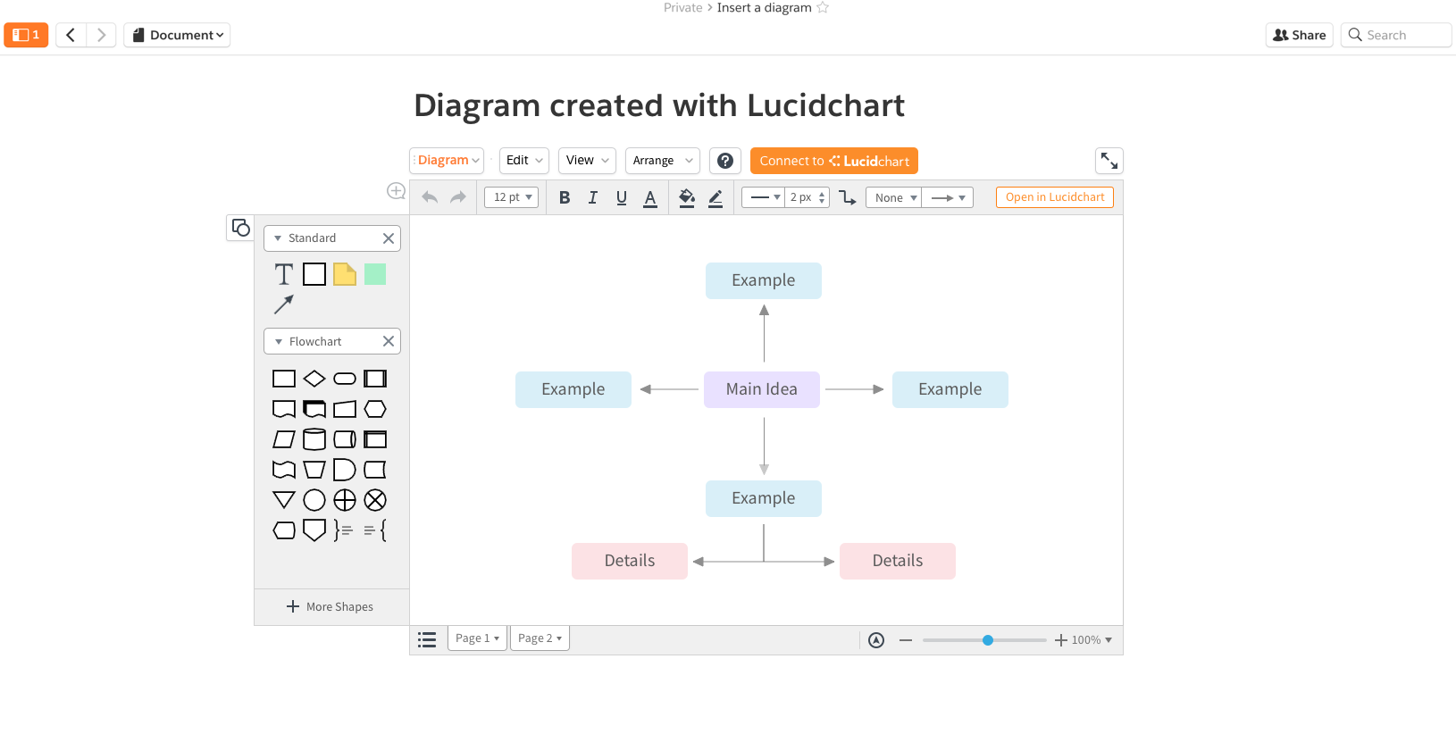 Lucidchart Diagrams For Quip Lucidchart Appexchange