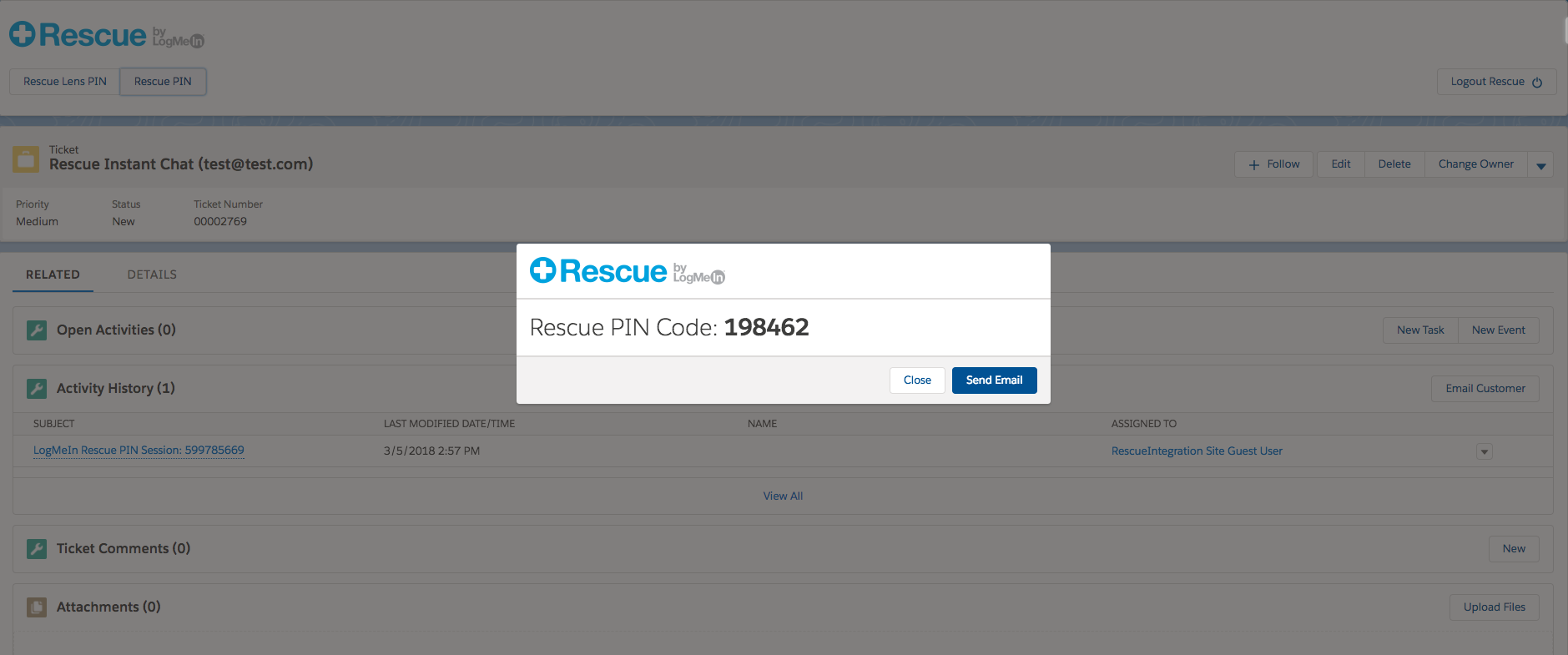 LogMeIn Rescue Support for Salesforce - LogMeIn, Inc. - AppExchange