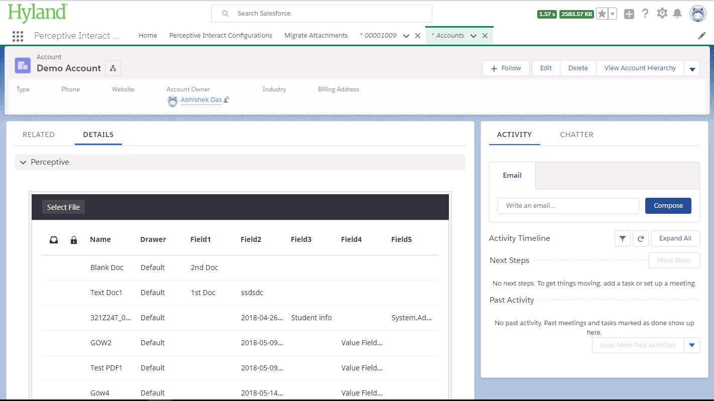 documents can be viewed downloaded or printed within salesforce in ...