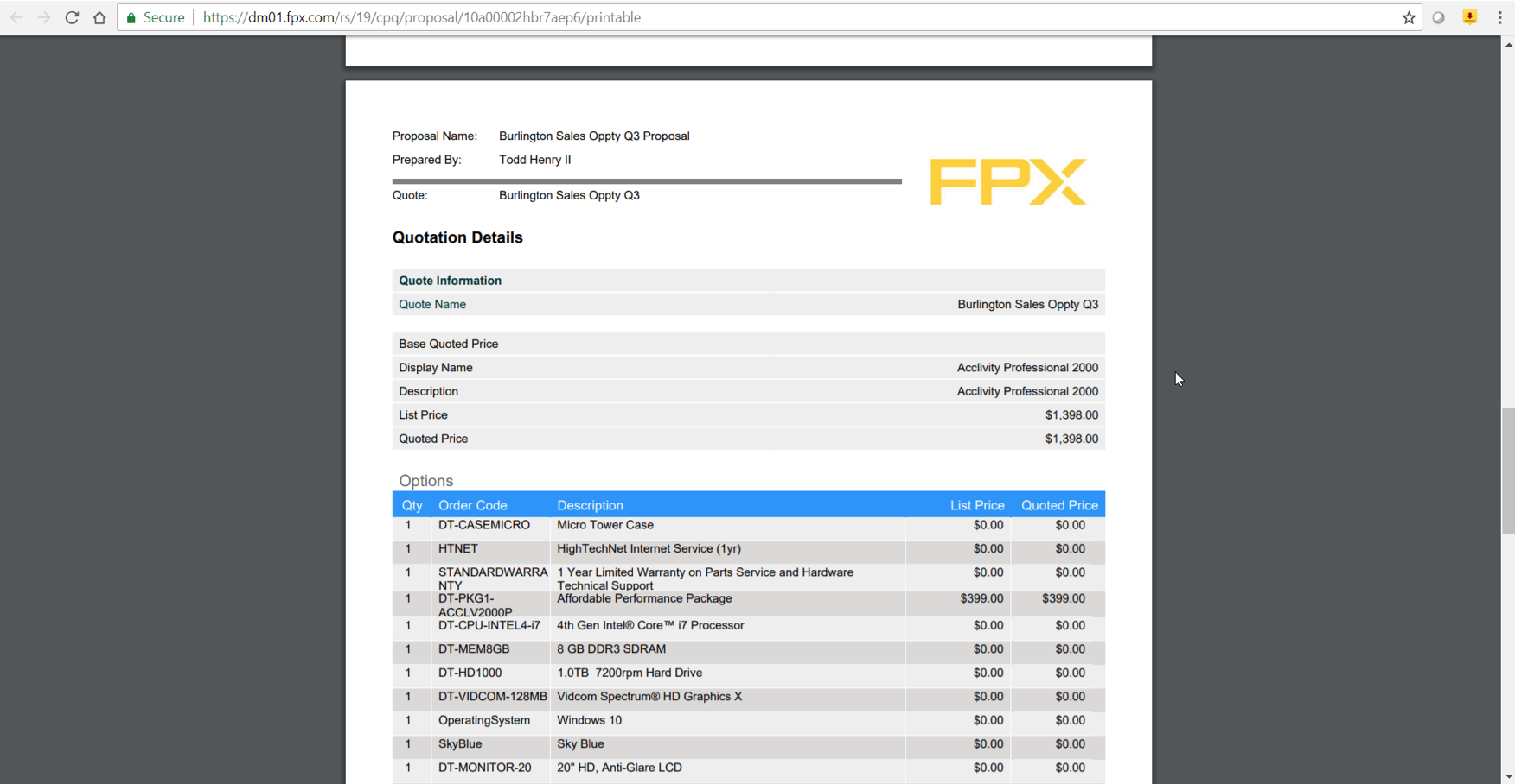 Exam IPQ-435 Score