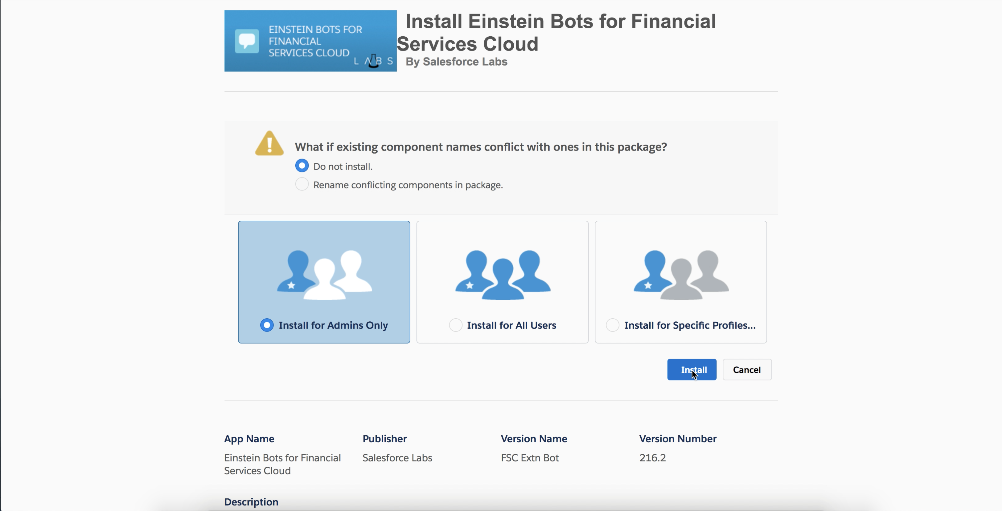melocotón Alta exposición Brillar Einstein Bots for Financial Services Cloud