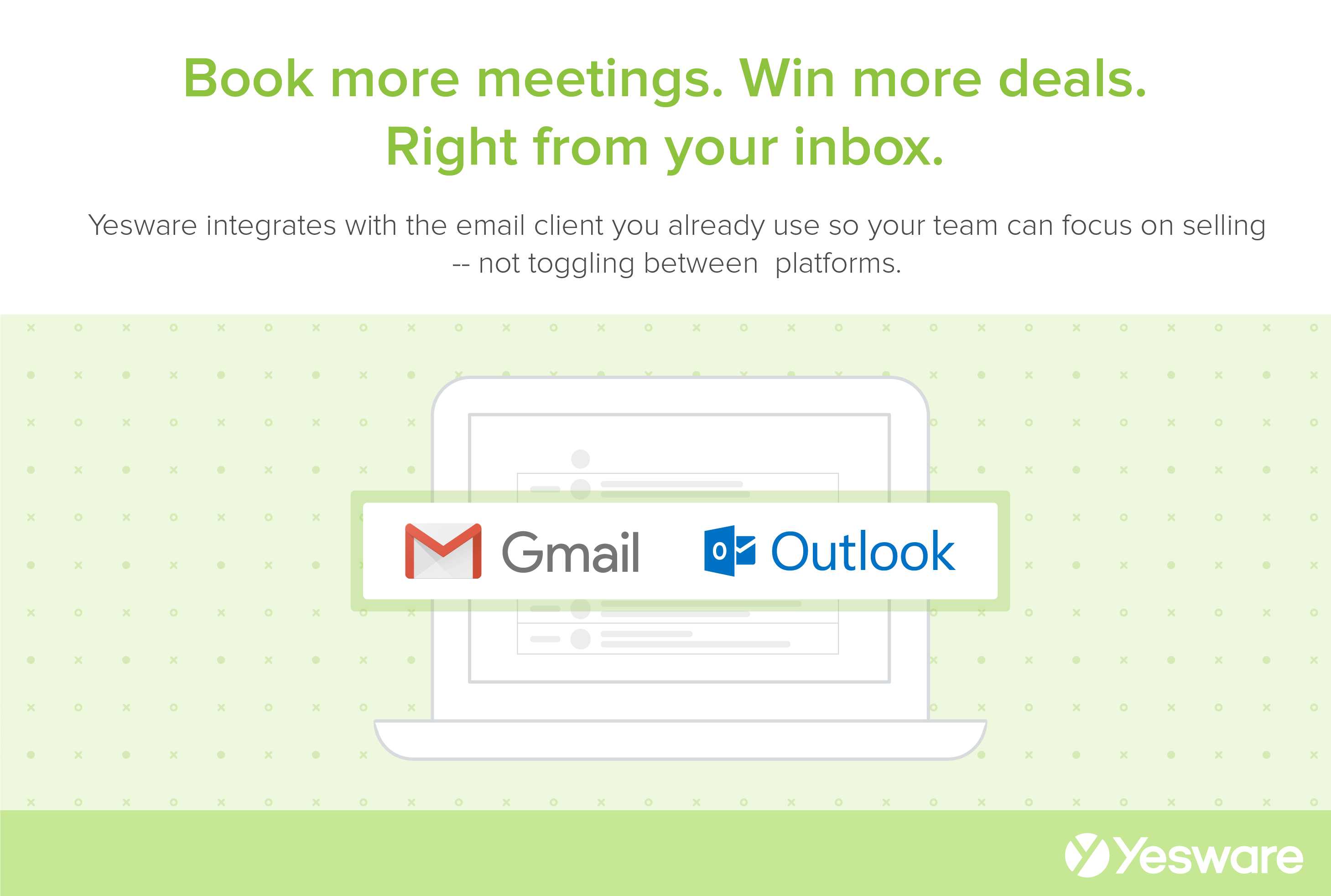 book more meetings win more deals right from your inbox