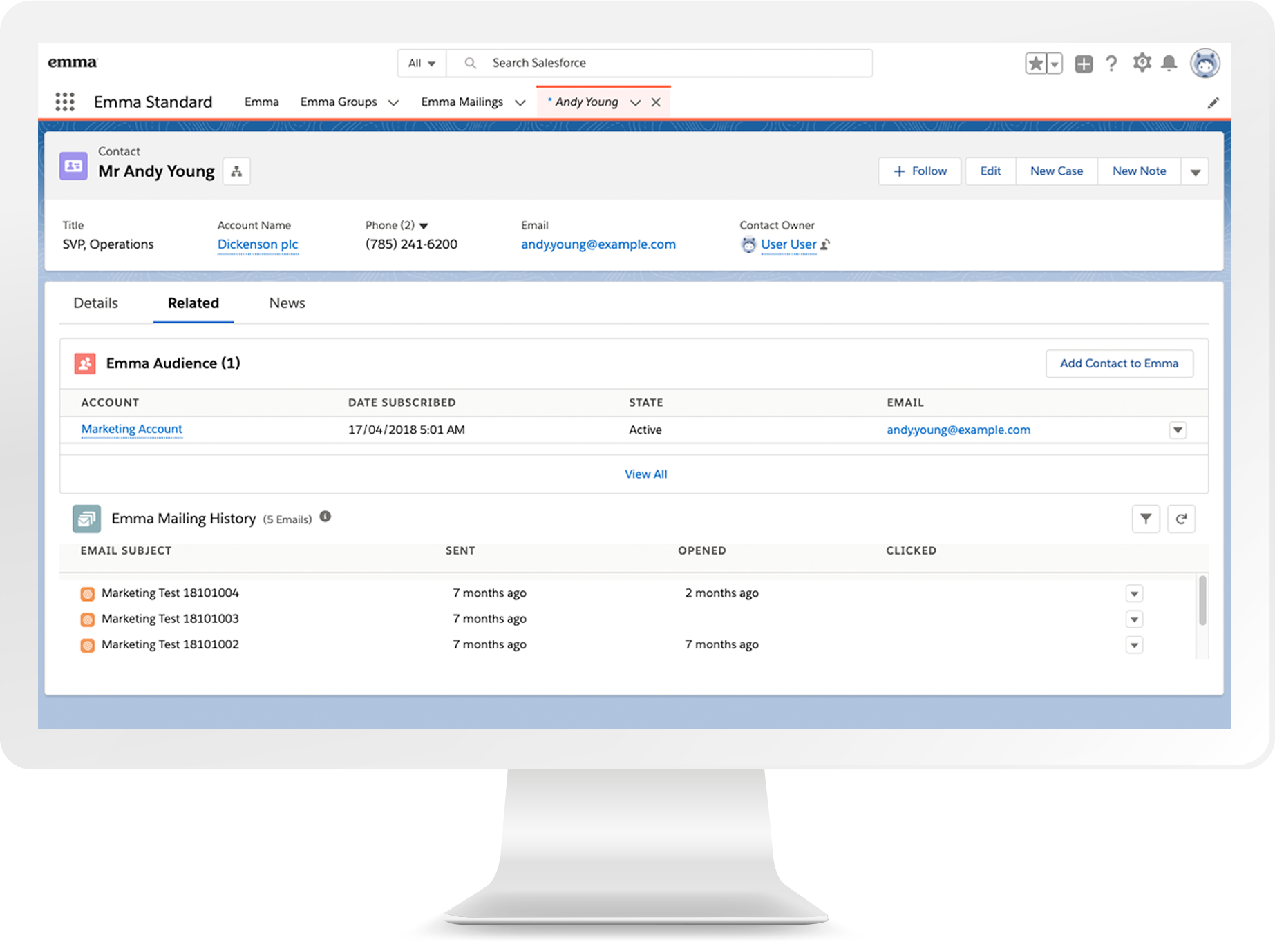 Emma for Salesforce | Email Marketing & Mass Email for Agencies | Salesforce AgentExchange screenshot 6