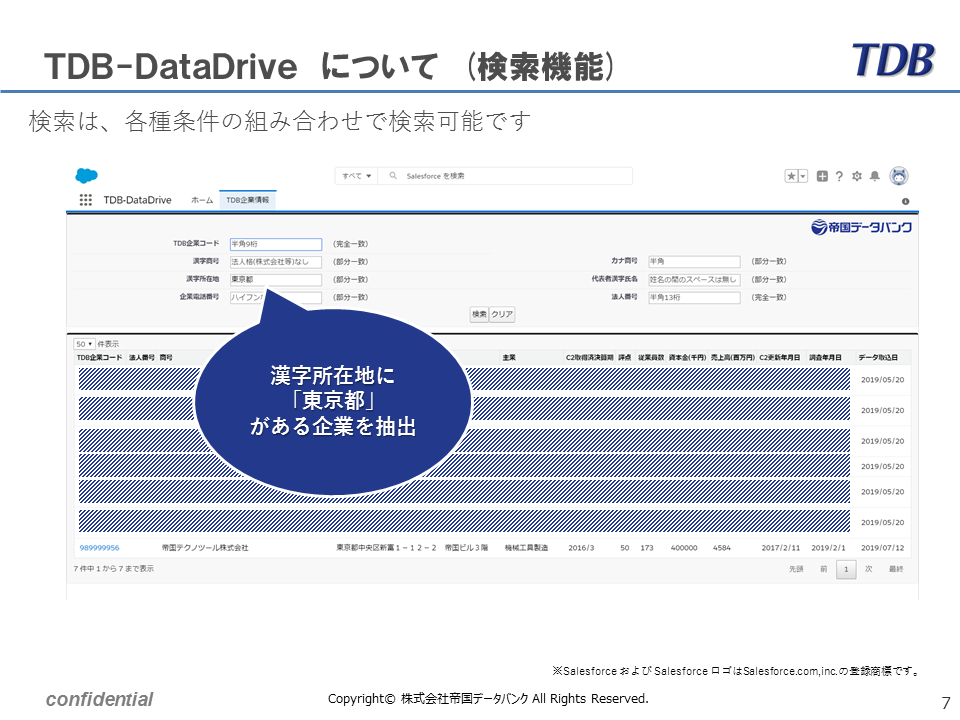 TDB-DataDrive ｜ 帝国データバンクの企業情報で、営業現場の負荷軽減 