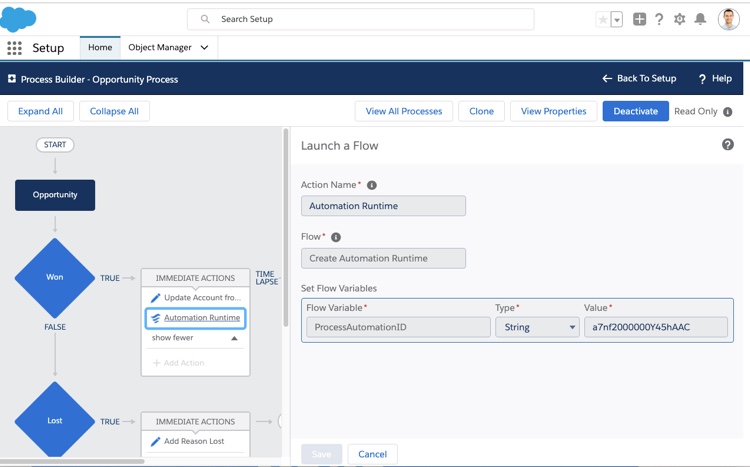 setup launch the flow for each pb node to track how often that Sns-Brigh10