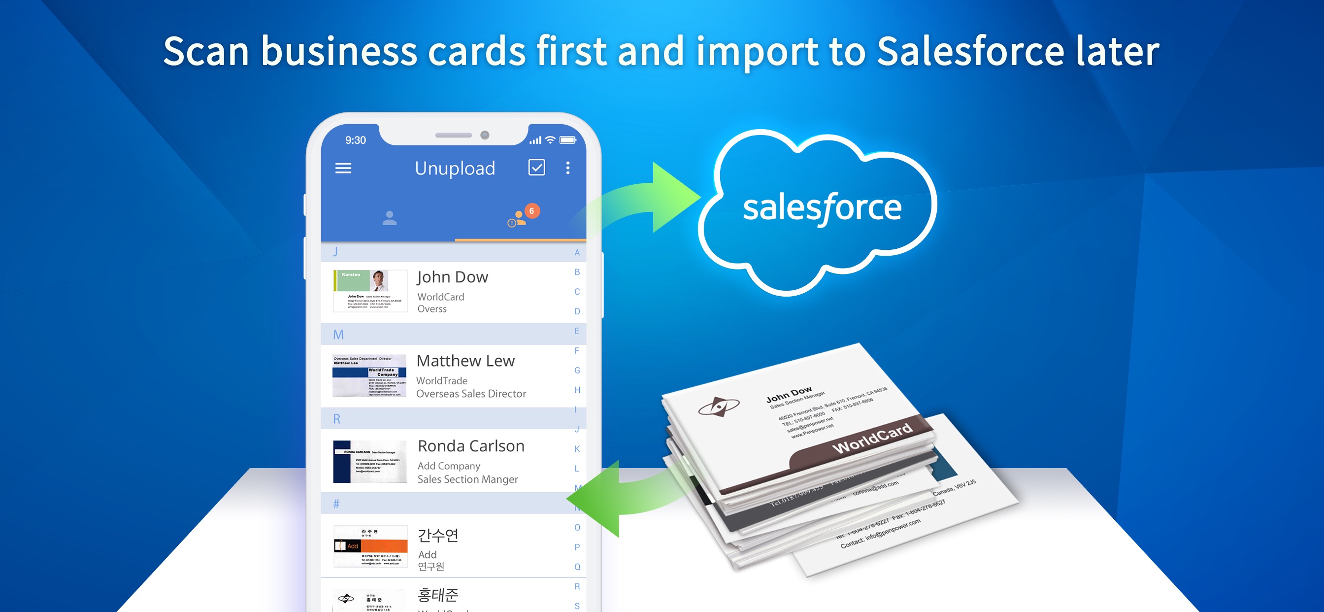 salesforce business card scanner free