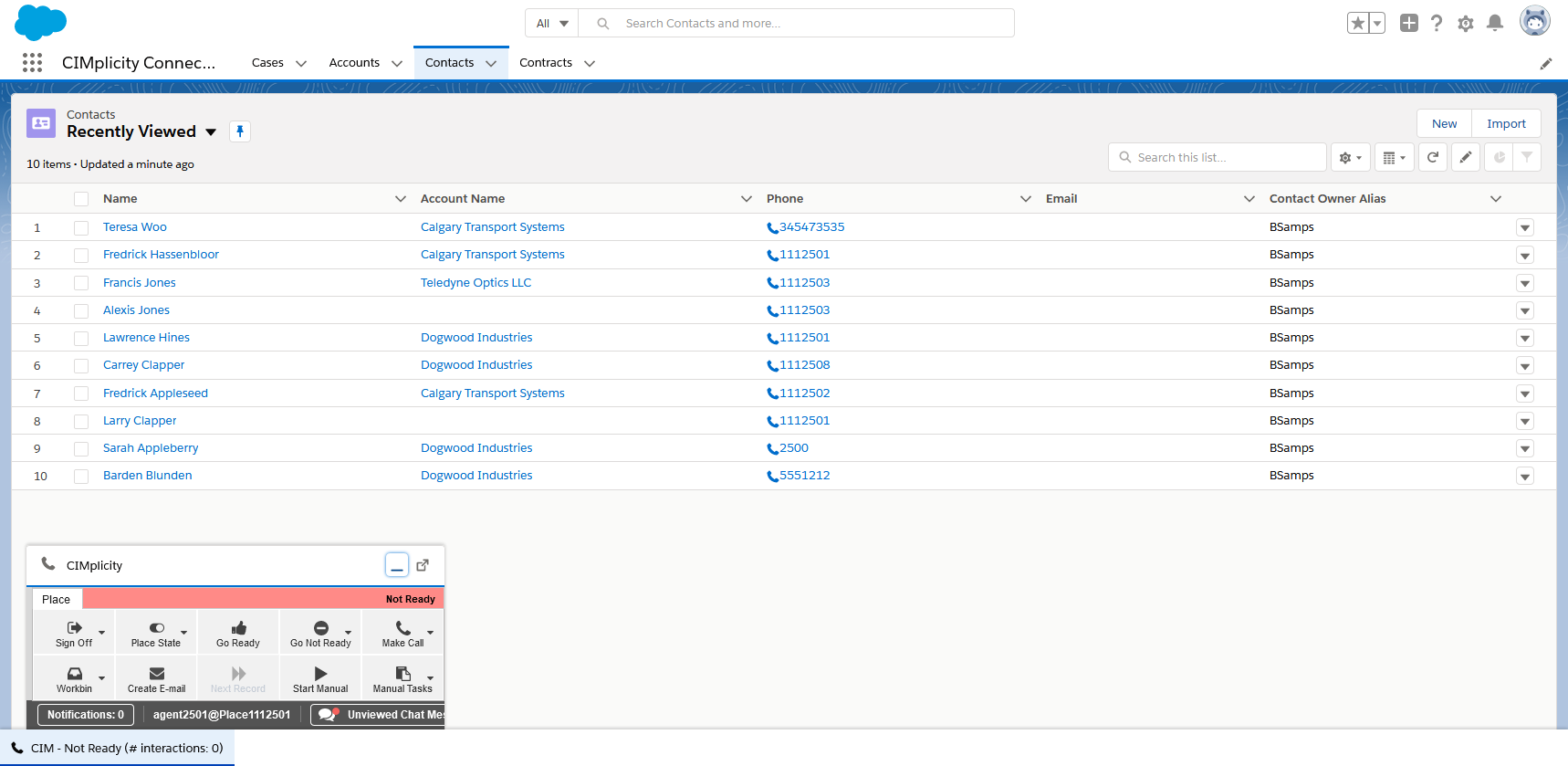 lightning cim small configuration