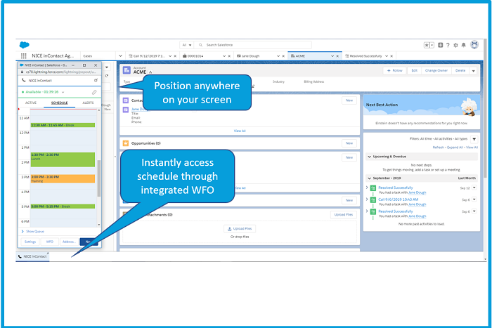 improve agent efficiency by keeping them on a single unified screen in Sns-Brigh10