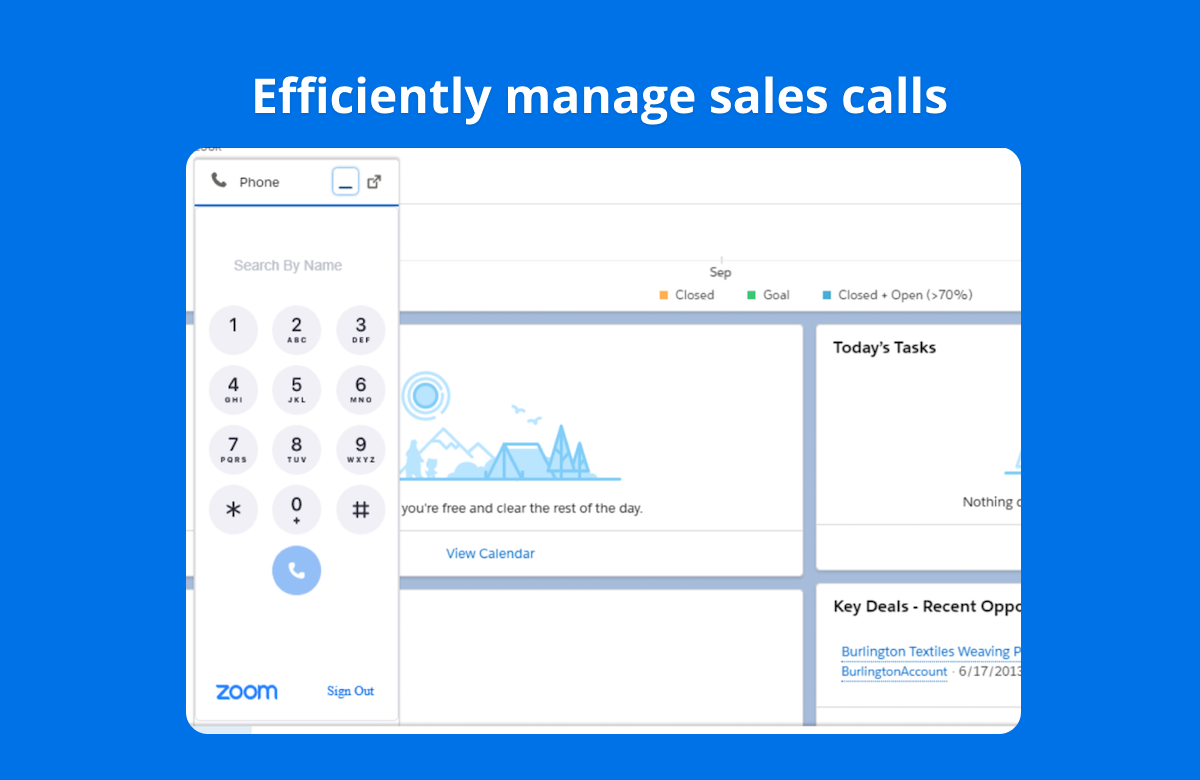 make and receive calls