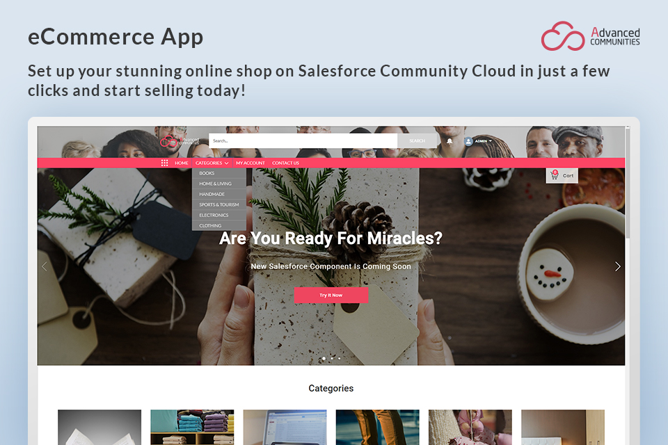 Ac Ecommerce For Non Profits Advanced Communities Ltd Appexchange