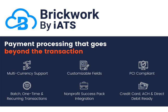 Brickwork Payment Processing For Nonprofits Within Salesforce Iats Payments Appexchange