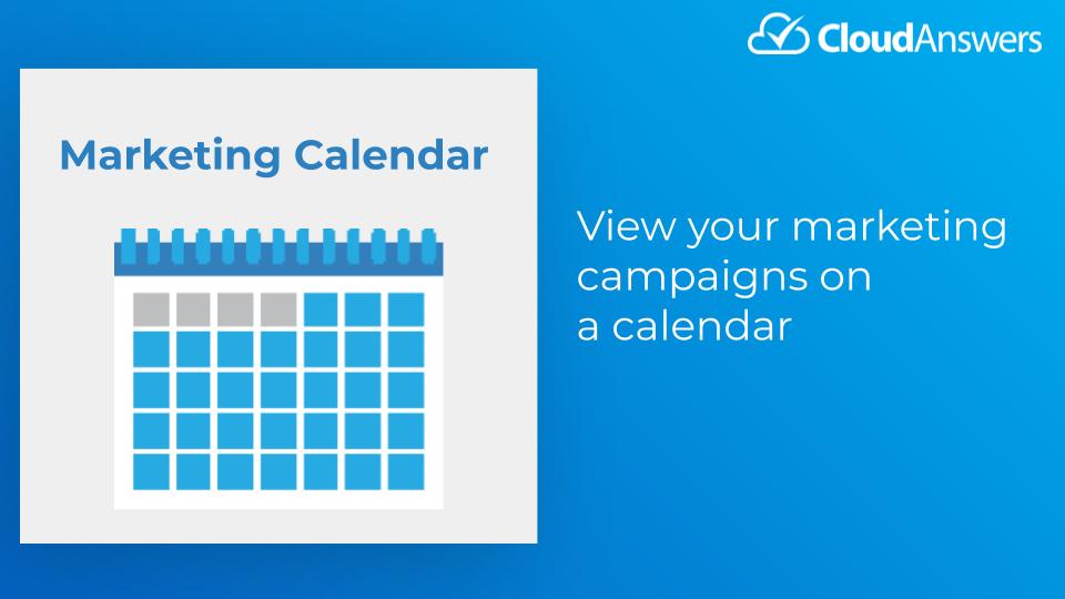 CloudAnswers Free Marketing Calendar