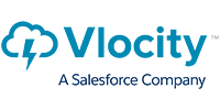 Vlocity, A Salesforce Company logo