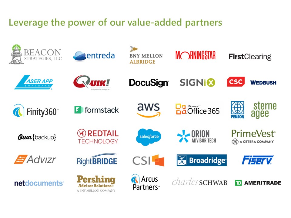 gain more value from our partners