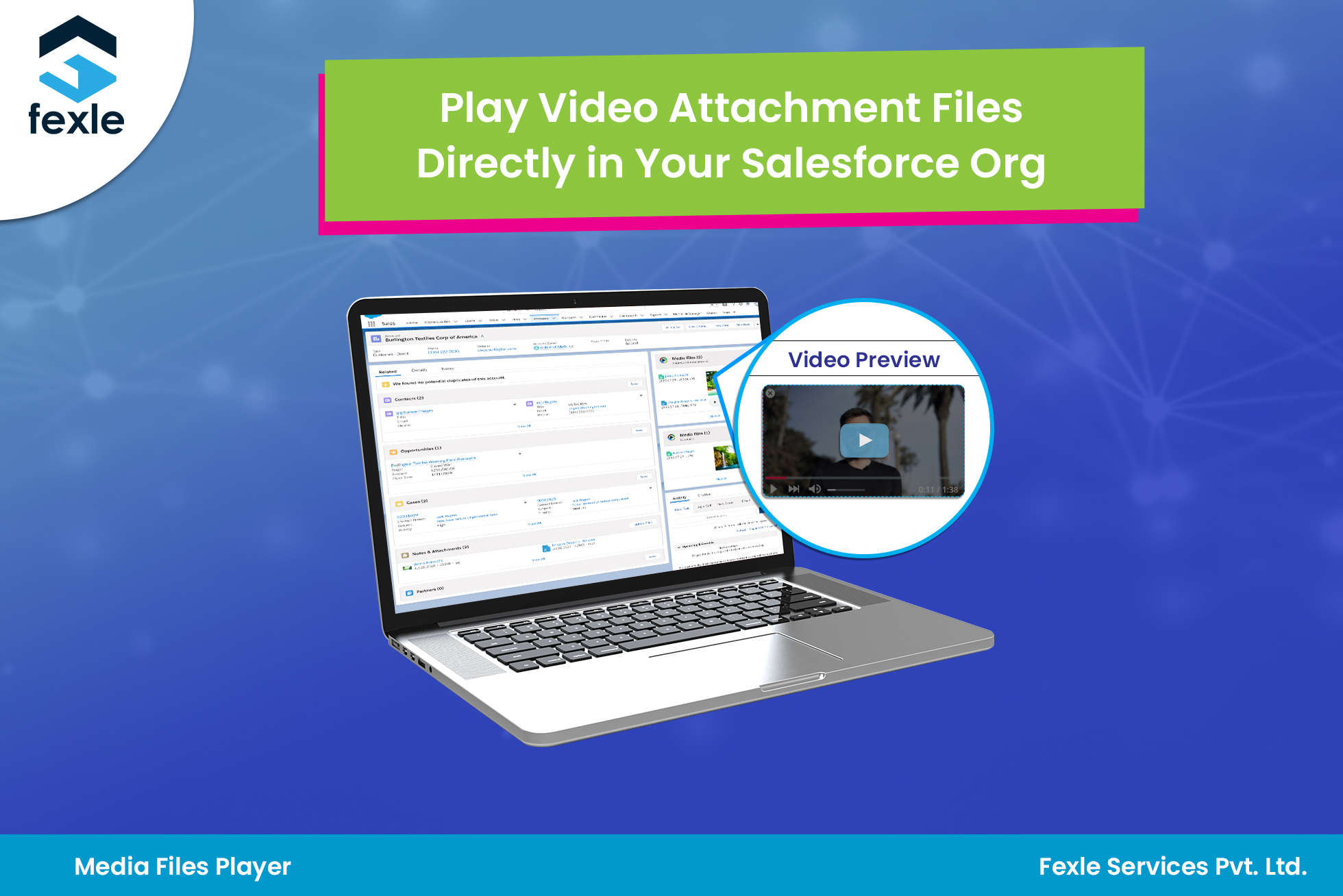 play video file in salesforce media files player