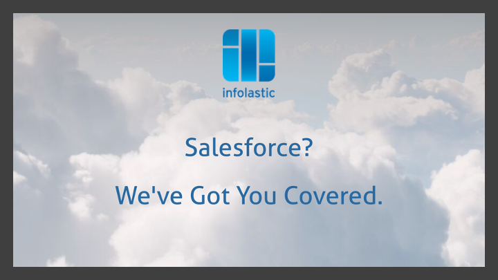 Infolastic - Infolastic - AppExchange