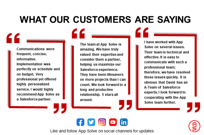 What Customers Are Saying