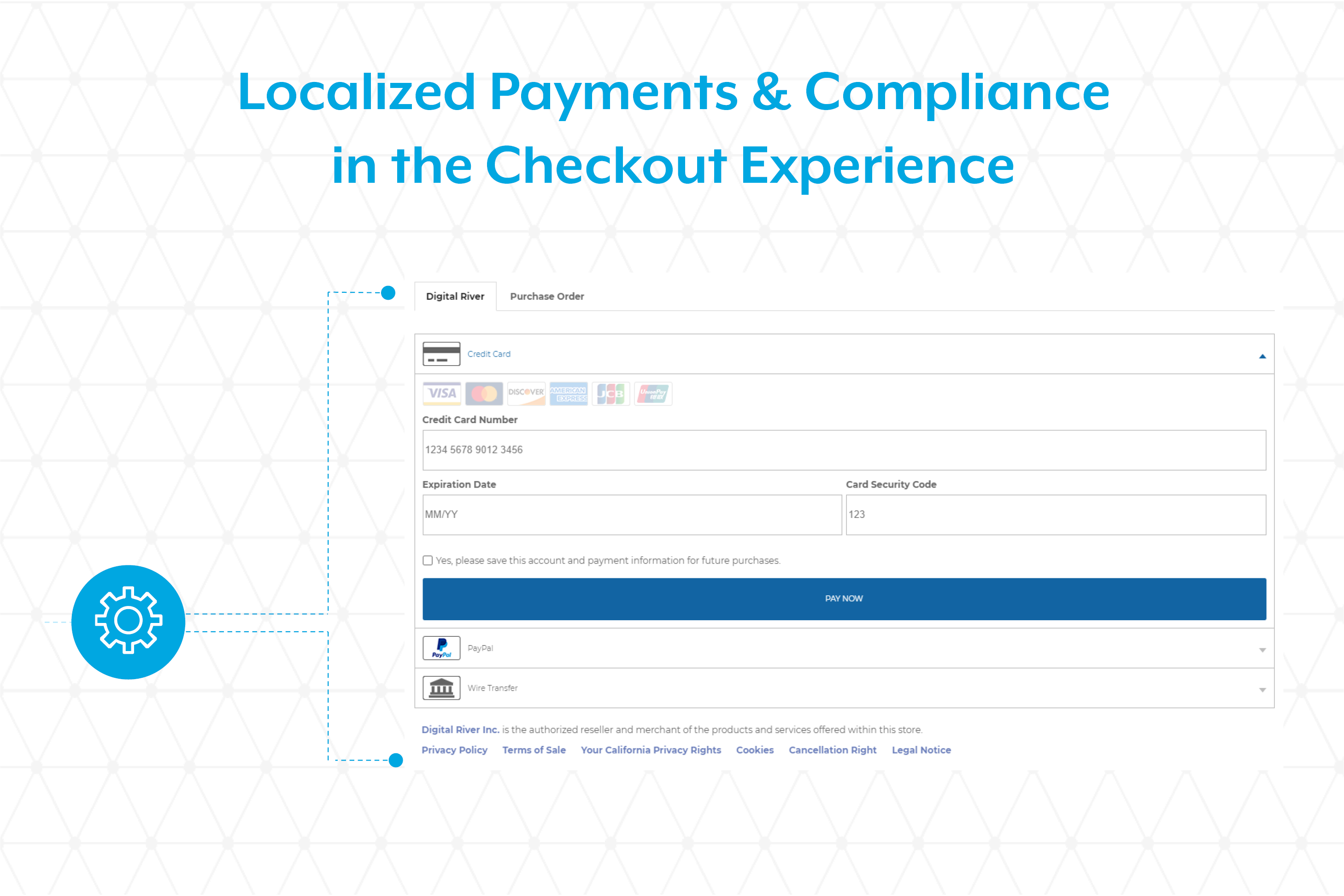 localized payment compliance